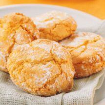 Chewy Almond Orange Biscuits - Gluten Free