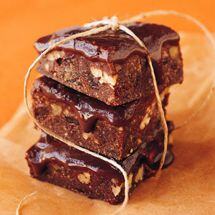 Chocolate Fudgecake Slice