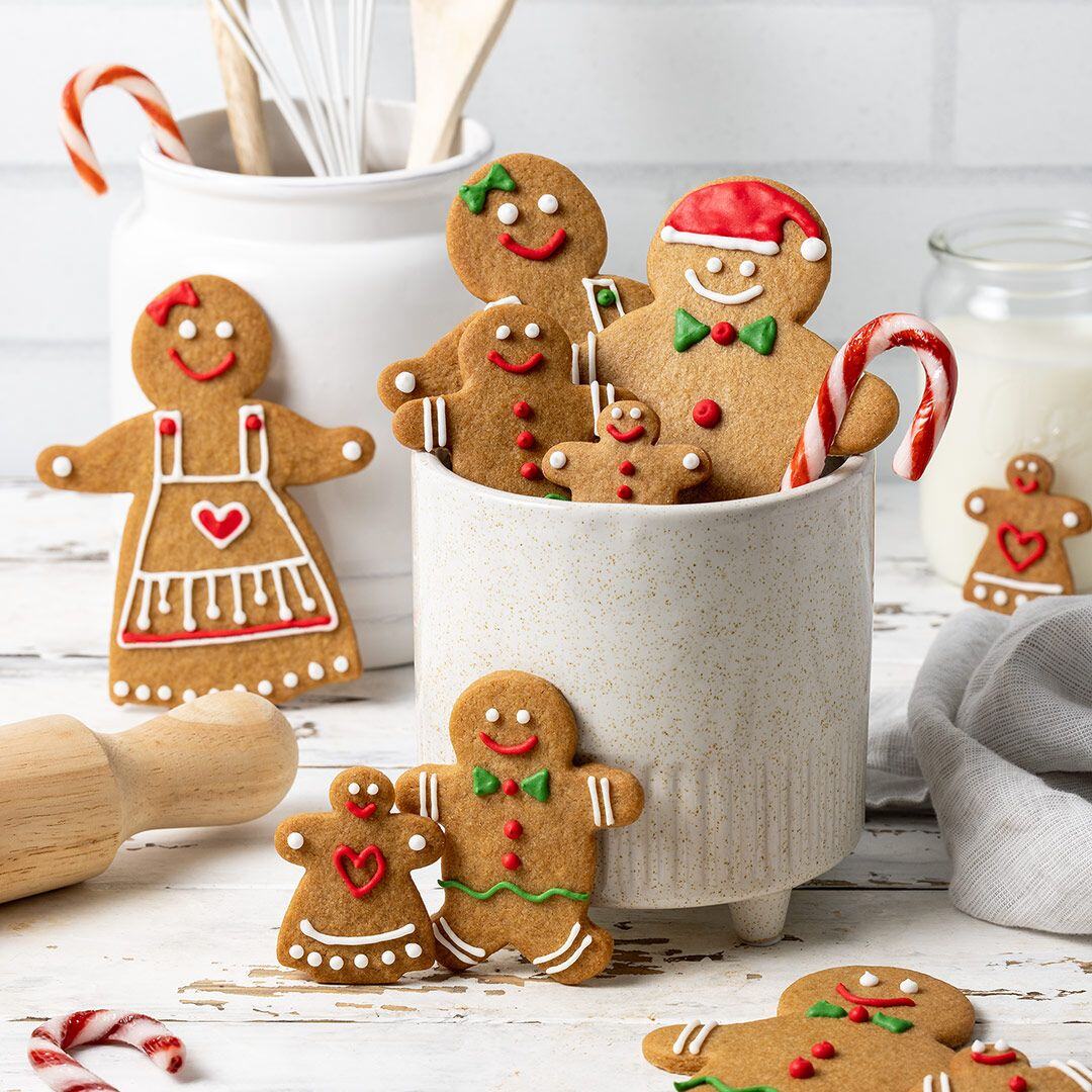 Blue Raspberry Gingerbread Men Gingerbread Men Recipe | Chelsea Sugar
