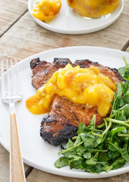 Mango and Peach Chutney