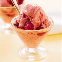 Raspberry and Red Wine Sorbet