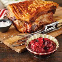 Rhubarb and Cherry Chutney