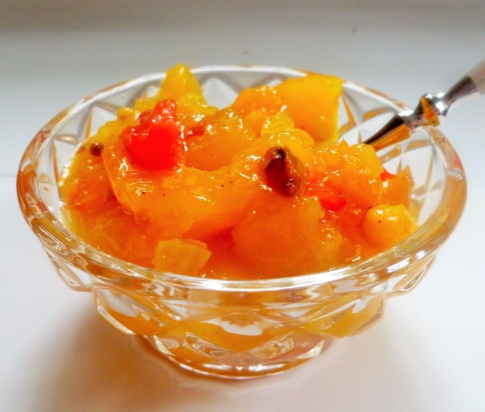 Sweet Spicy Mango Chutney