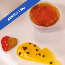 Alex's Passionfruit White Chocolate Creme Brulee
