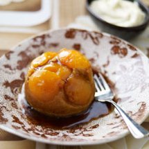 Apricot Upside Down Puddings