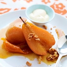 Baked Citrus Pears