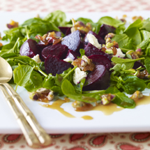 Beetroot and Praline Nut Salad