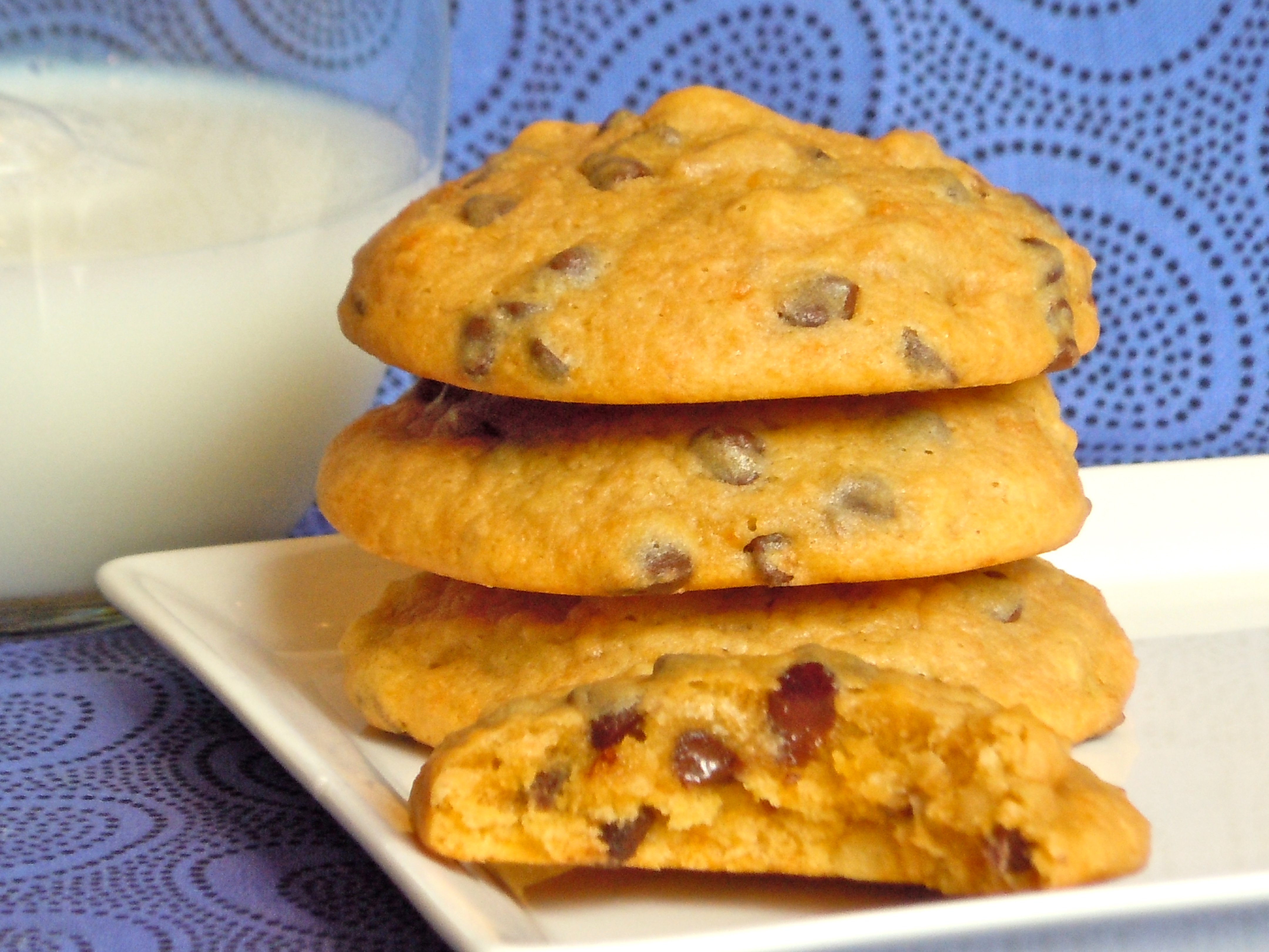 Carrot Chocolate Chip Cookies