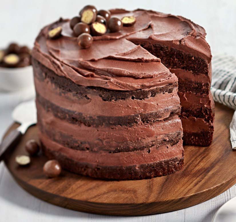Chocolate Buttercream Icing Layer Cake