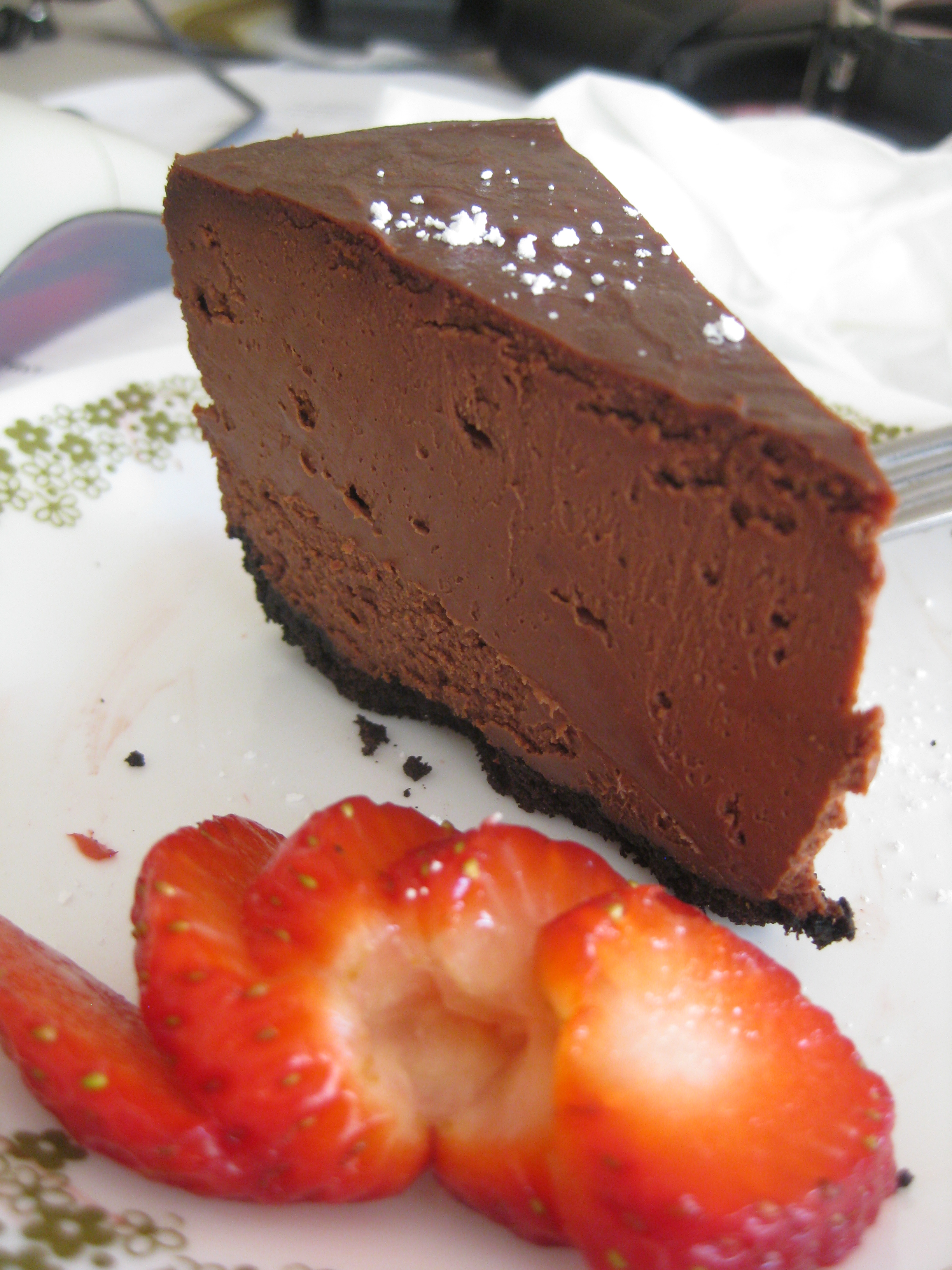 Dark Chocolate Cheesecake - Gluten Free