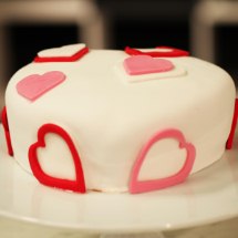 Emily's Valentines Chocolate Cake