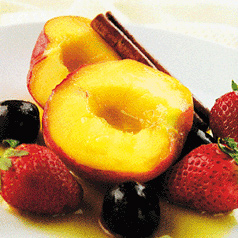 Fruit in Cinnamon Syrup