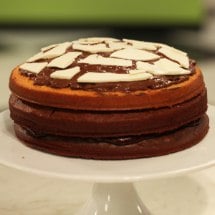 Hamish's Chocoholic Cake Layer 1