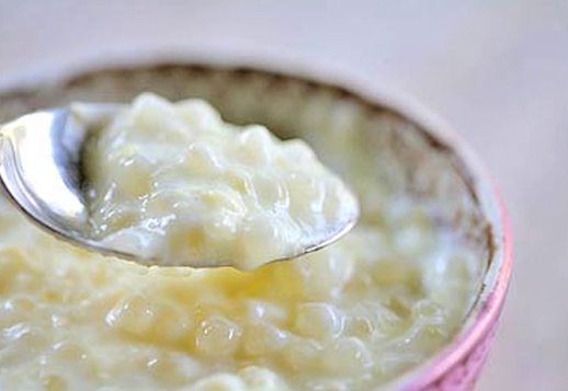 Lemon Sago Pudding