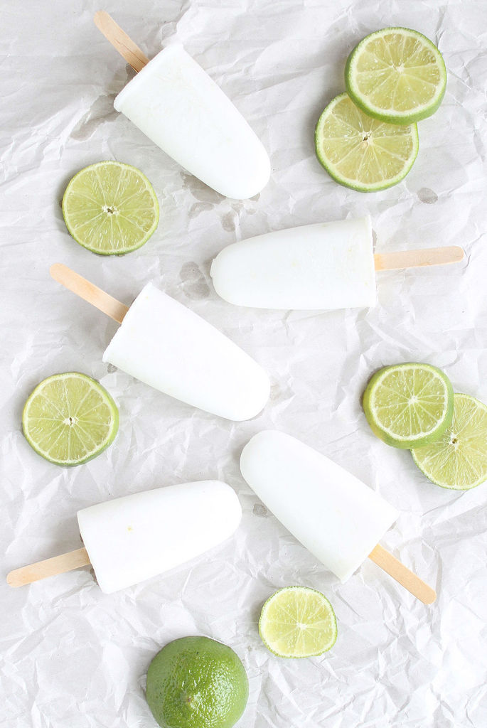 Lemon and Lime Popsicles