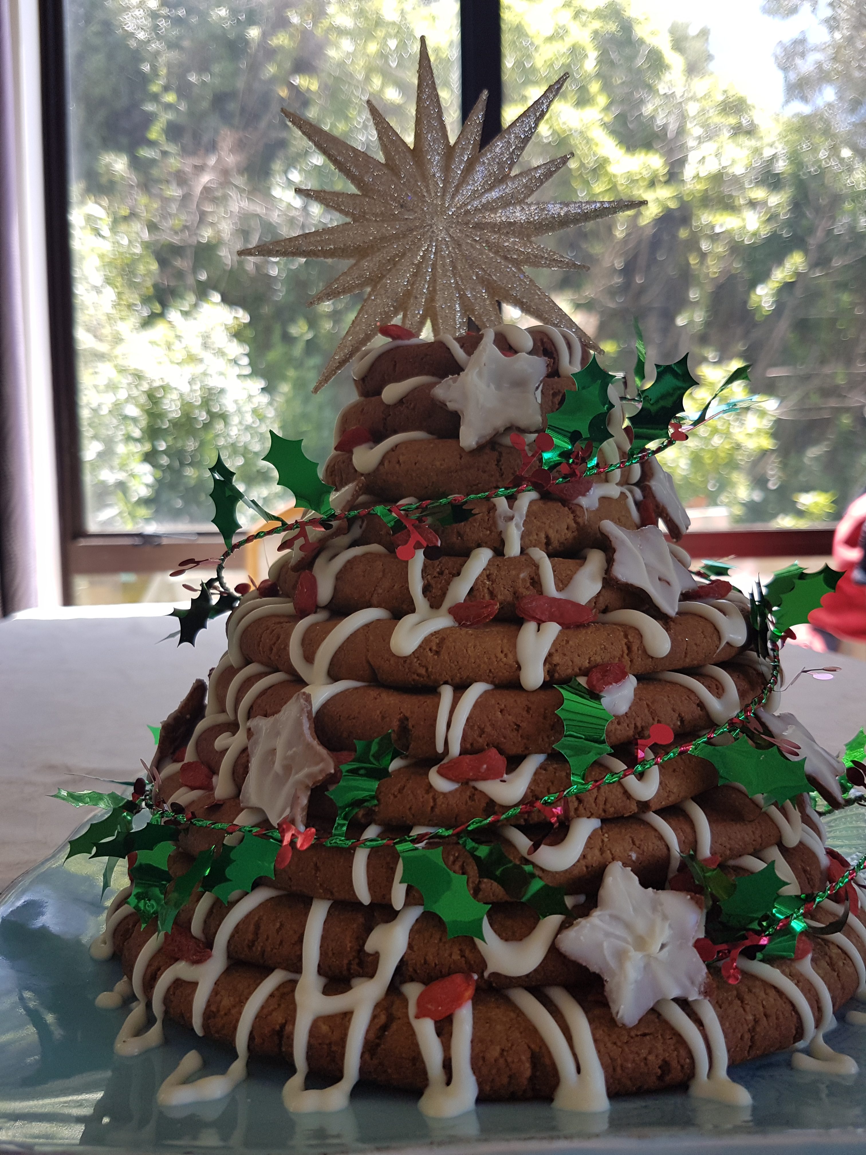 Paleo Gingerbread Christmas Tree