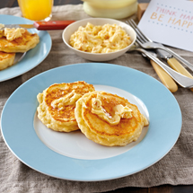 Ricotta Hotcakes with Honeycomb Butter - Gluten Free