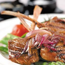 Rosemary and Red Wine Lamb Cutlets