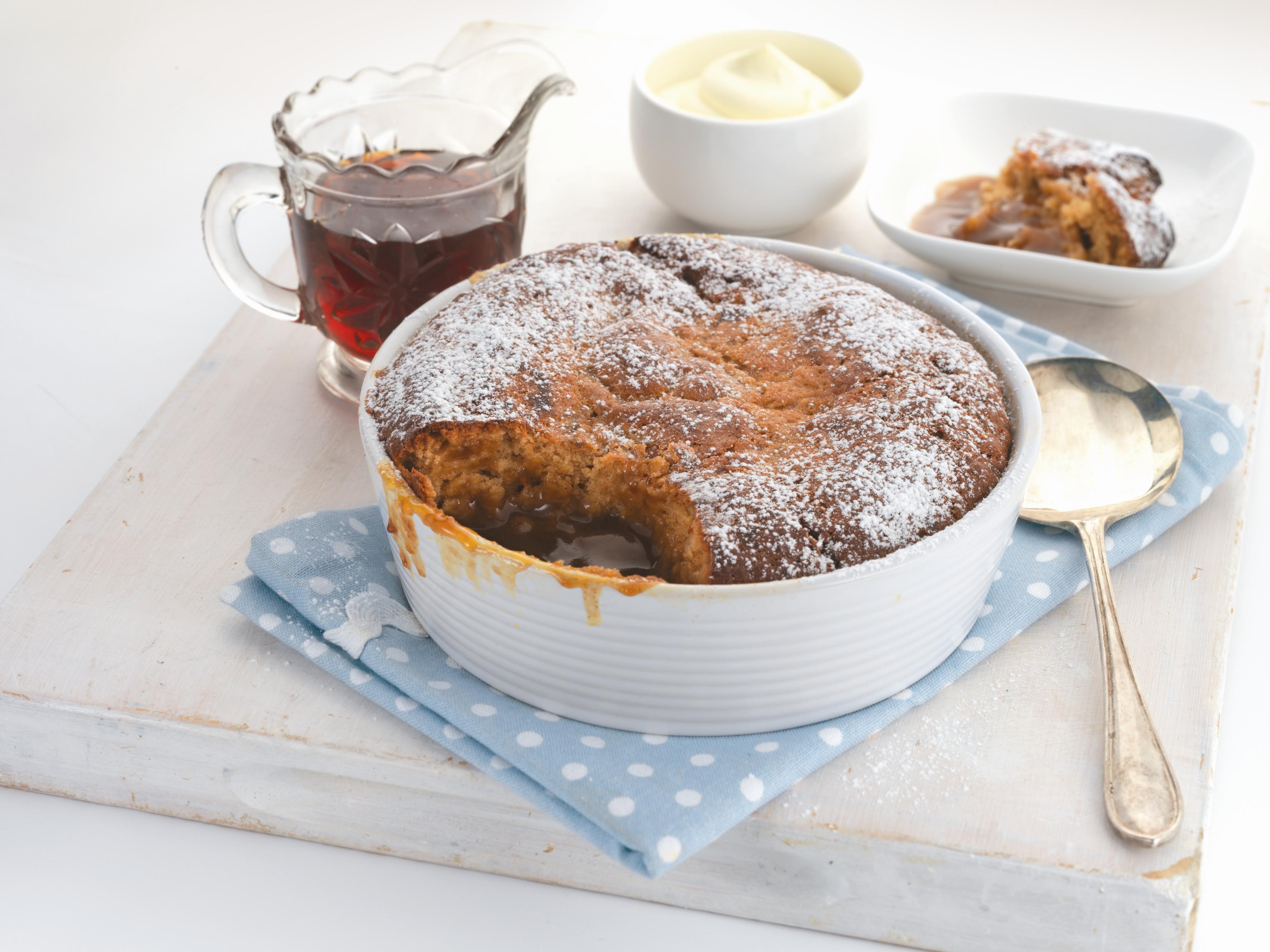 Self-Saucing Ginger Toffee Pudding