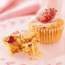 Strawberry Muffins - Gluten Free