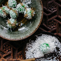 Sweet Coconut Rice Balls