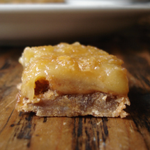 Toffee and Almond Slice
