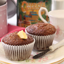 Treacle Bran and Sultana Muffins